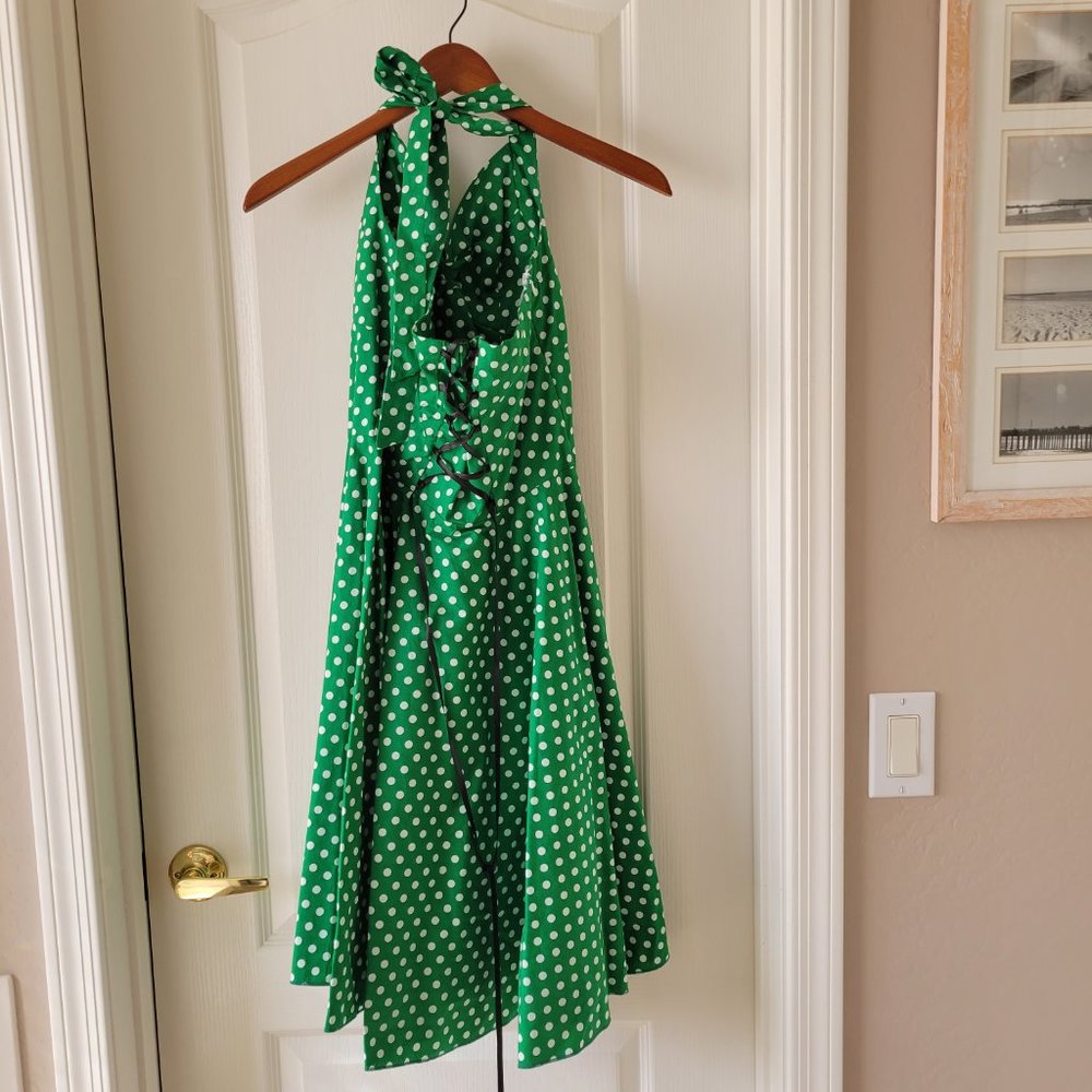 50's Rockabilly Flare Dress Size SM - Picture 4 of 7